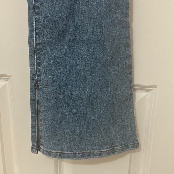 Rewash low rise jeans Y2K bootcut size 3/26 blue crosshatch Denim NWT - Picture 3 of 9